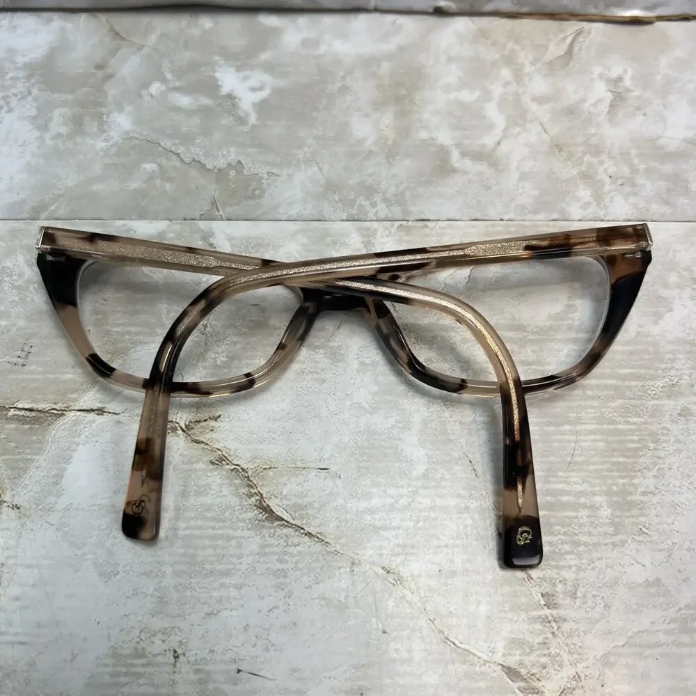 Christian Siriano Eyeglasses Womens Tortoise Dorian 52-17-143 FRAMES ONLY